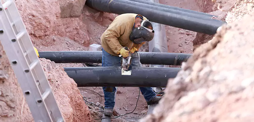 Cast Iron Sewer Pipe Replacement in Woonsocket